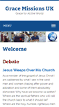 Mobile Screenshot of gracemissions.org.uk